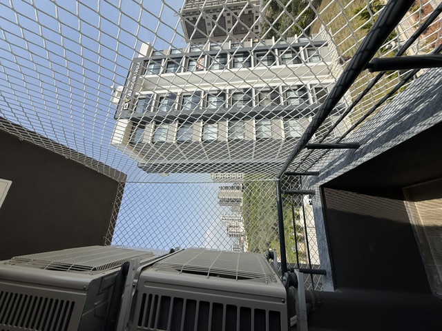 Klima Dış Üniteli Balkon Emniyet Filesi